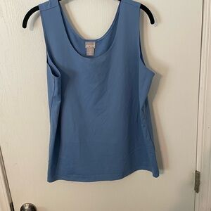 Chico's Women's Blue Tank Top size 3